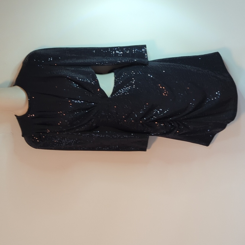 SANDRO Saby Sequin Waist Cutout Minidress 2 - Picture 6 of 16
